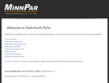 Tablet Screenshot of clarkhurthparts.com